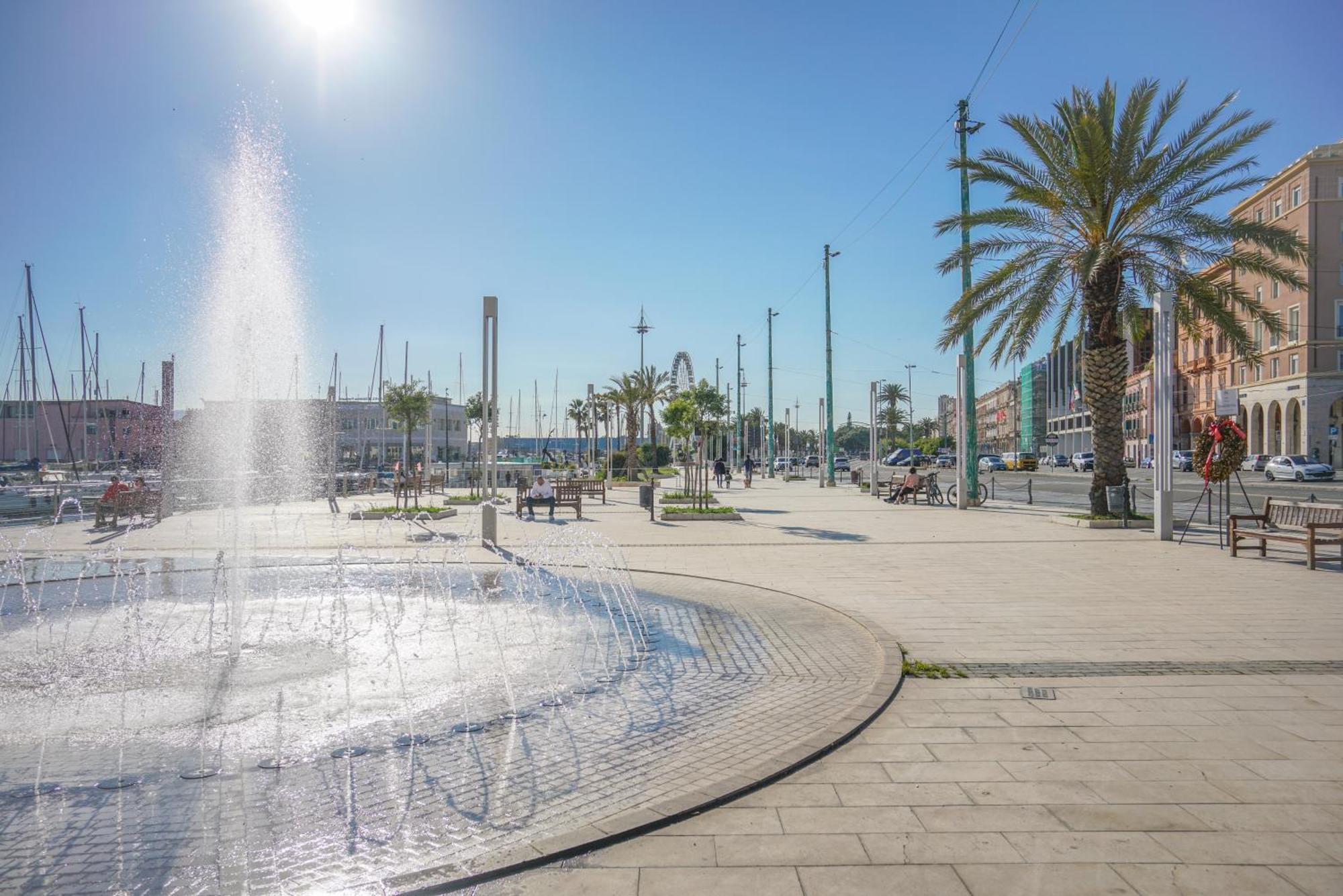 Perle Gemelle In Marina Lejlighed Cagliari Eksteriør billede